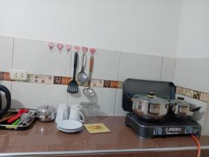 Departamento con 2 dormitorios, cochera, y hasta 5 huesped