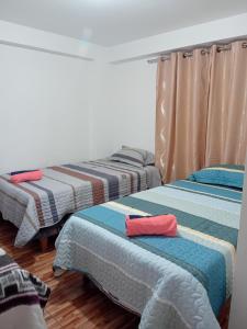 Departamento con 2 dormitorios, cochera, y hasta 5 huesped