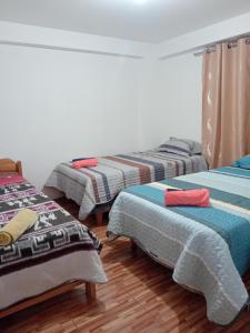 Departamento con 2 dormitorios, cochera, y hasta 5 huesped