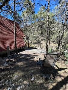 Alpine Cabin in the Mountain