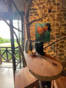 unique room with great view in a former old barn
