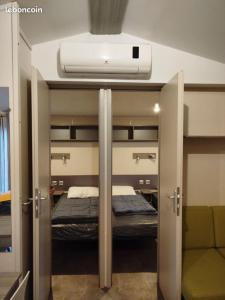 Chalets mobil-home 6 couchage sur la cote landaise : photos des chambres