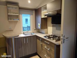 Chalets mobil-home 6 couchage sur la cote landaise : photos des chambres