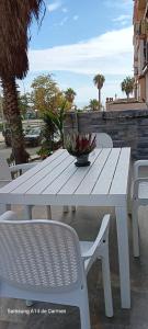 Terraza frente al mar