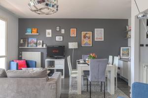 Appartements T3 lumineux pour 6 personnes proche metro Lyon : photos des chambres