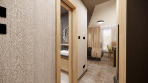 Double Room with Balcony (Inner courtyard view) room in Hotel Sitno