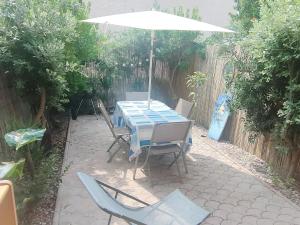 Bord de mer avec jardin