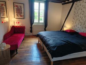 Maisons de vacances Gite L-instant Ressource pour rassemblement familial ou entre amis au coeur de la Puisaye Forterre : photos des chambres