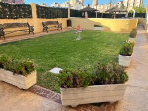 El Campello pool-parking-AC, Beach & tram at 300m