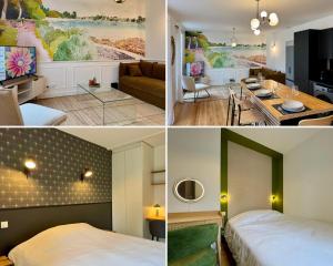 Appartements Les Jardins du Theatre - Elegance, Bois & Design : Appartement 2 Chambres