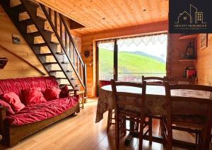 3 chambres - skis au pied