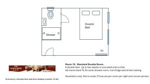 Third Floor Classic Double room in The Hurstmere