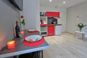 Appart'hotels Appart hotel Cholet Carteron : photos des chambres