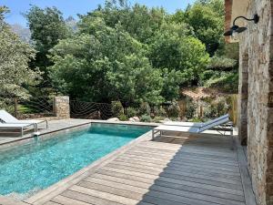 Maisons de vacances Casa di l-Ortu - Villa neuve avec piscine privee chauffee : photos des chambres