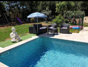 Maisons d'hotes Villa parpailloun, jardin, piscine chauffee : photos des chambres