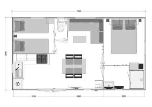 Campings Camping 4 etoiles - Parc aquatique - ccbbhad : photos des chambres
