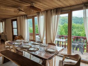 Chalet Toscane avec bain nordique