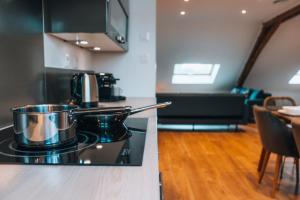 Appartements Le Grenier d’Anatole : Parking / Haut Standing : photos des chambres