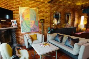 Enjoy AC in the Queens Suite at Inn Ajijic