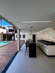 Duplex com piscina