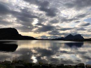 Amazing Sea House in magic Lofoten