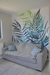 Maisons de vacances Maison familiale avec jardin a 2 pas de la mer : photos des chambres