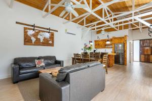 Stylish Modern Home with a Tranquil Outdoor Oasis, Spacious Open Floor Plan, and Private Swimming Pool