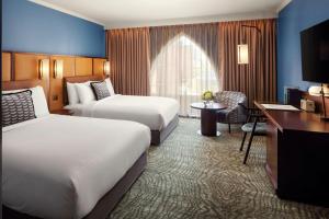 Superior Family Bedroom with Two Queen Beds at Barlow House room in St. Pancras Renaissance Hotel London