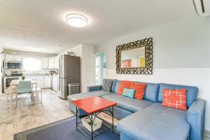 Walk to Beach Galveston Family Getaway with Patio