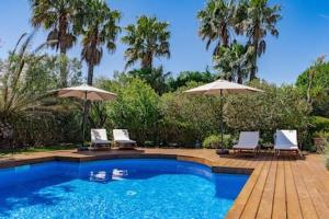 Villas Superbe Villa, Piscine chauffee, jardin, climatisee : photos des chambres