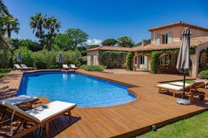 Villas Superbe Villa, Piscine chauffee, jardin, climatisee : photos des chambres