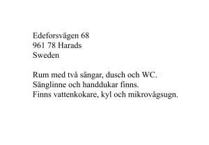 Edeforsvägen 68