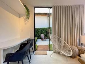 Tiny House Santorini | Gramado | Lareira