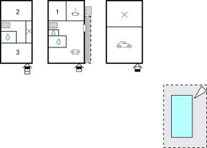 Maisons de vacances 3 Bedroom Gorgeous Home In Le Lardin : photos des chambres