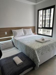 Studio 608 Confortável - Hospeda ate 3 Pessoas -Próximo ao Nubank Parque
