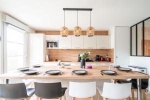 Disneyland-Charmant appartement 8 personnes-Terrasse-Gare-Parking