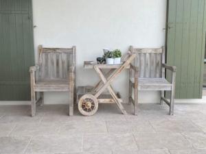 Maisons de vacances Peaceful Retreat in Pougnadoresse, cleaning included : photos des chambres
