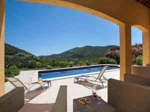 Villas Villa in Roquebrun with swimming pool, cleaning included : photos des chambres