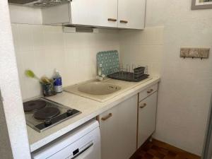 Studio + 2 cabines direct plage, terrasse, parking, 4 pers. - FR-1-731-142