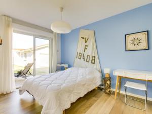 Maison contemporaine Biscarrosse, 7 pers., 3 ch., Wi-Fi, sur terrain 700m², proche activités et plages - FR-1-521-44