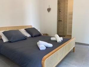 Maisons de vacances la maison dans la prairie fleurie gite bleuet : photos des chambres