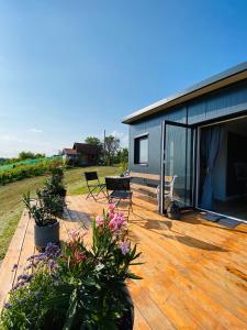 Relaxing Tiny House with a beautiful view over the hills in Zagorje