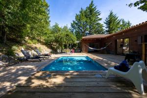Maisons de vacances L-Eden - Maison d-architecte, Climatisee, Piscine, Home Cinema : photos des chambres