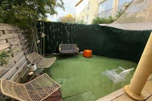 Appartements Le Vinci F2 cosy et jardin : Appartement 1 Chambre