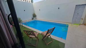 Family apartment with pool