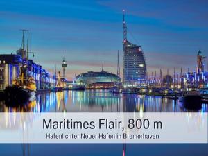 Fewos-Bremerhaven, Ferienwohnung "Rutenberg" - moderne Stadtwohnung in Bremerhaven mit Homeoffice, Küche & WLAN - alles fußläufig erreichbar