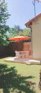 Maison T2 indépendante avec terrasse et parking