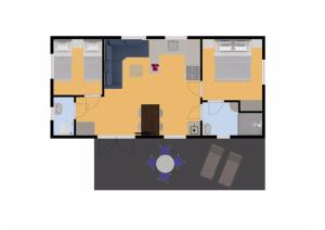 Campings Camping RCN Port l'Epine : Mobile Home (4 Adultes)