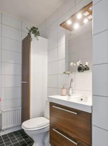 Saunallinen kolmio kahdella autopaikalla