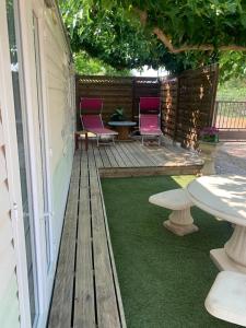 Campings Mobil Home dans propriete privee : photos des chambres